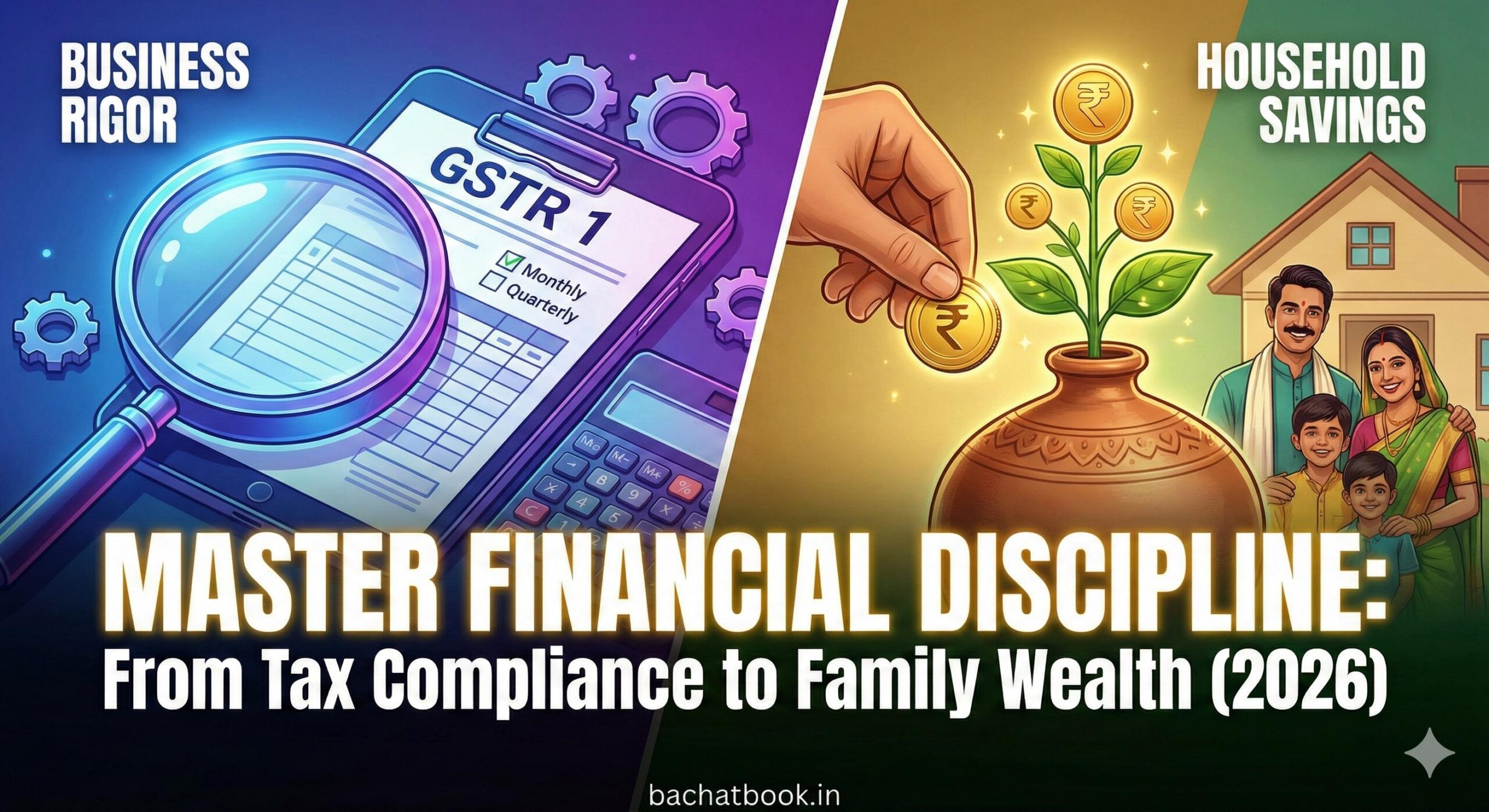 Financial Discipline 2026: From GSTR 1 Monthly vs Quarterly Rigor to Household Savings