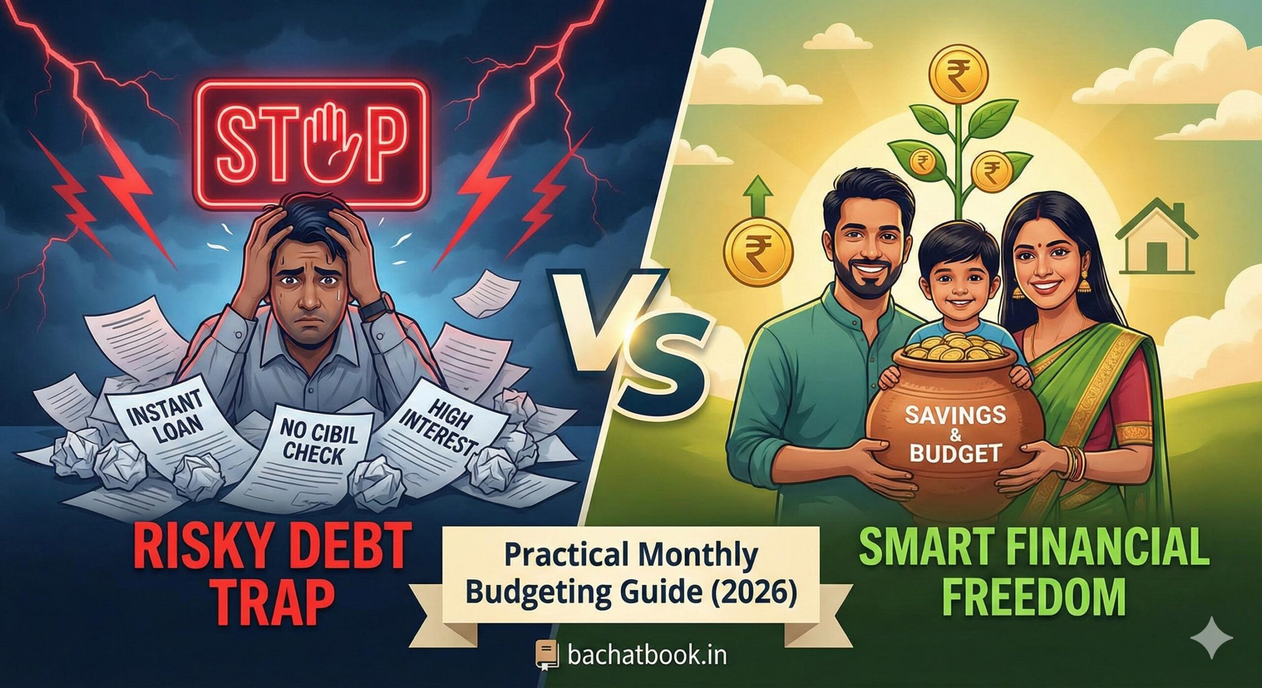 Instant Business Loan No CIBIL vs. Smart Savings: Practical Monthly Budgeting Guide for Families (2026)
