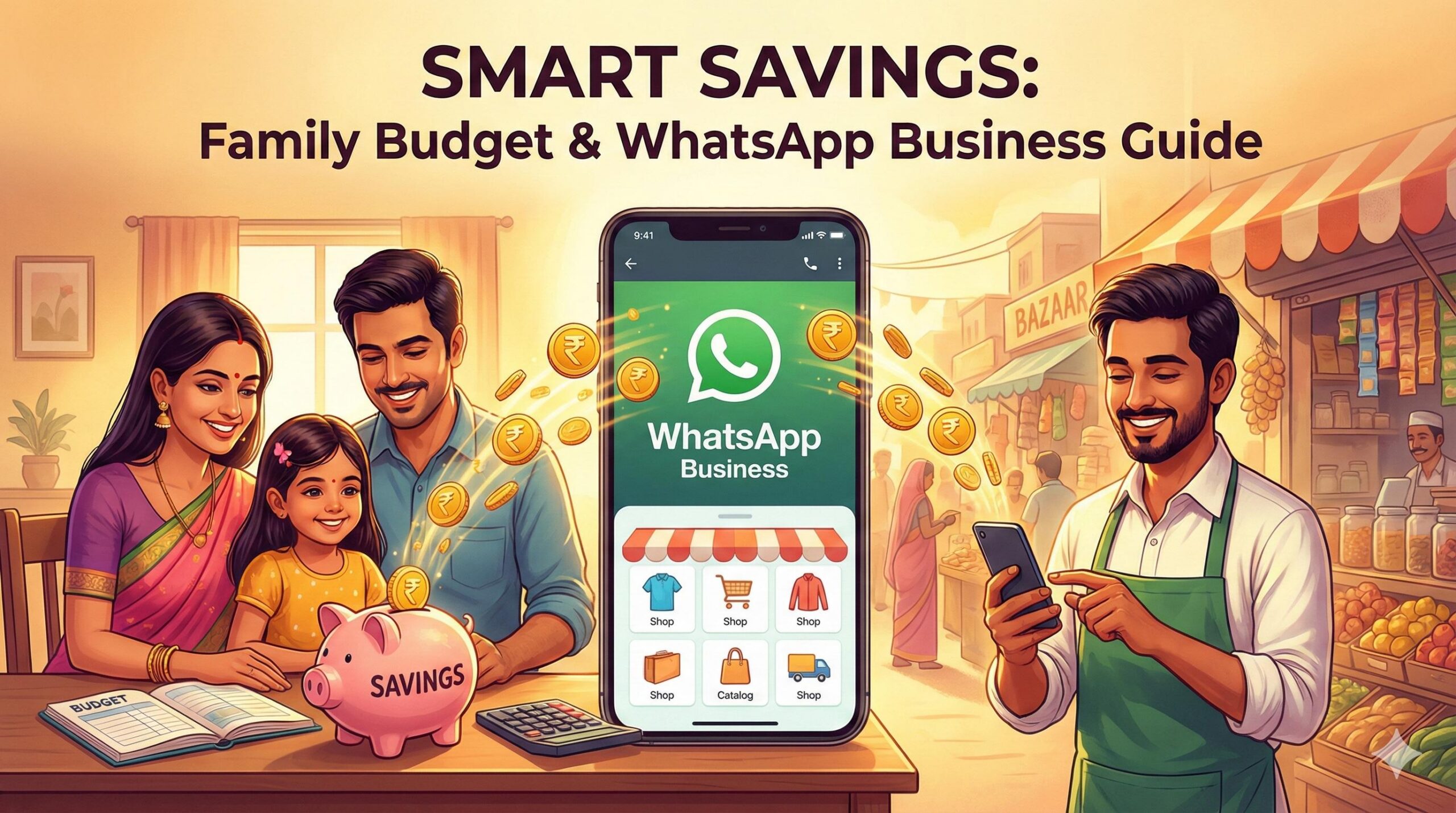 Smart Money Saving Tips for Indian Families & Business WhatsApp for Shop Owners Guide (2026)