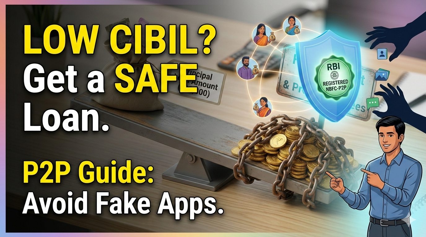 P2P Lending for Low CIBIL: A Safe Borrowing Guide
