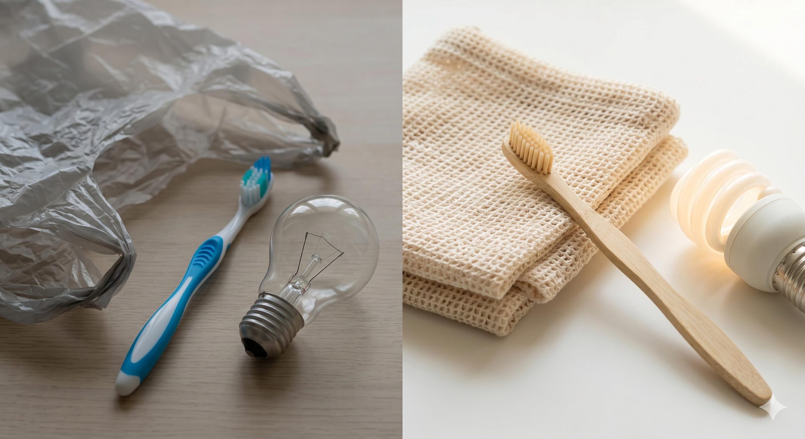 Comparison of disposable vs. reusable sustainable items
