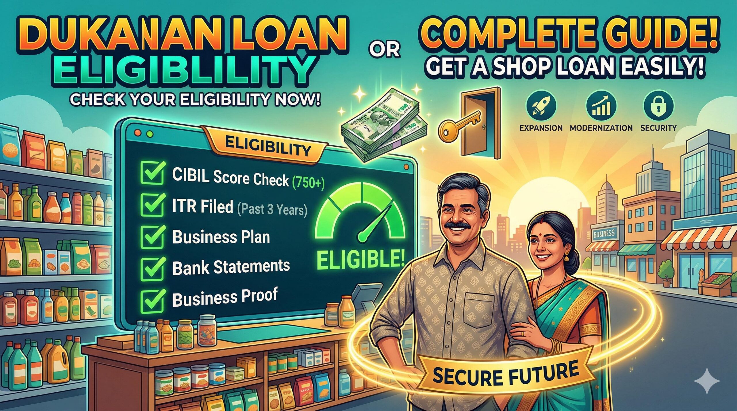 Dukan Ke Liye Loan Eligibility_ A Complete Guide to Securing Your Business and Financial Future