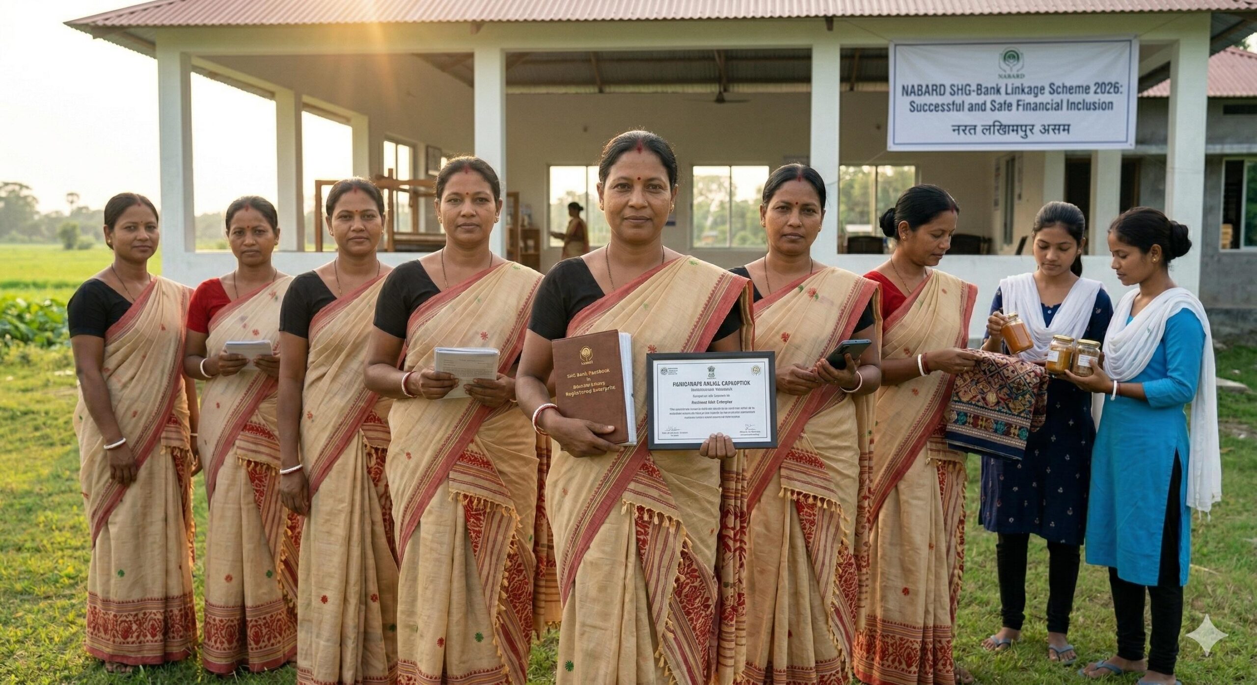 Empowered and safe Indian SHG community thriving together in 2026.