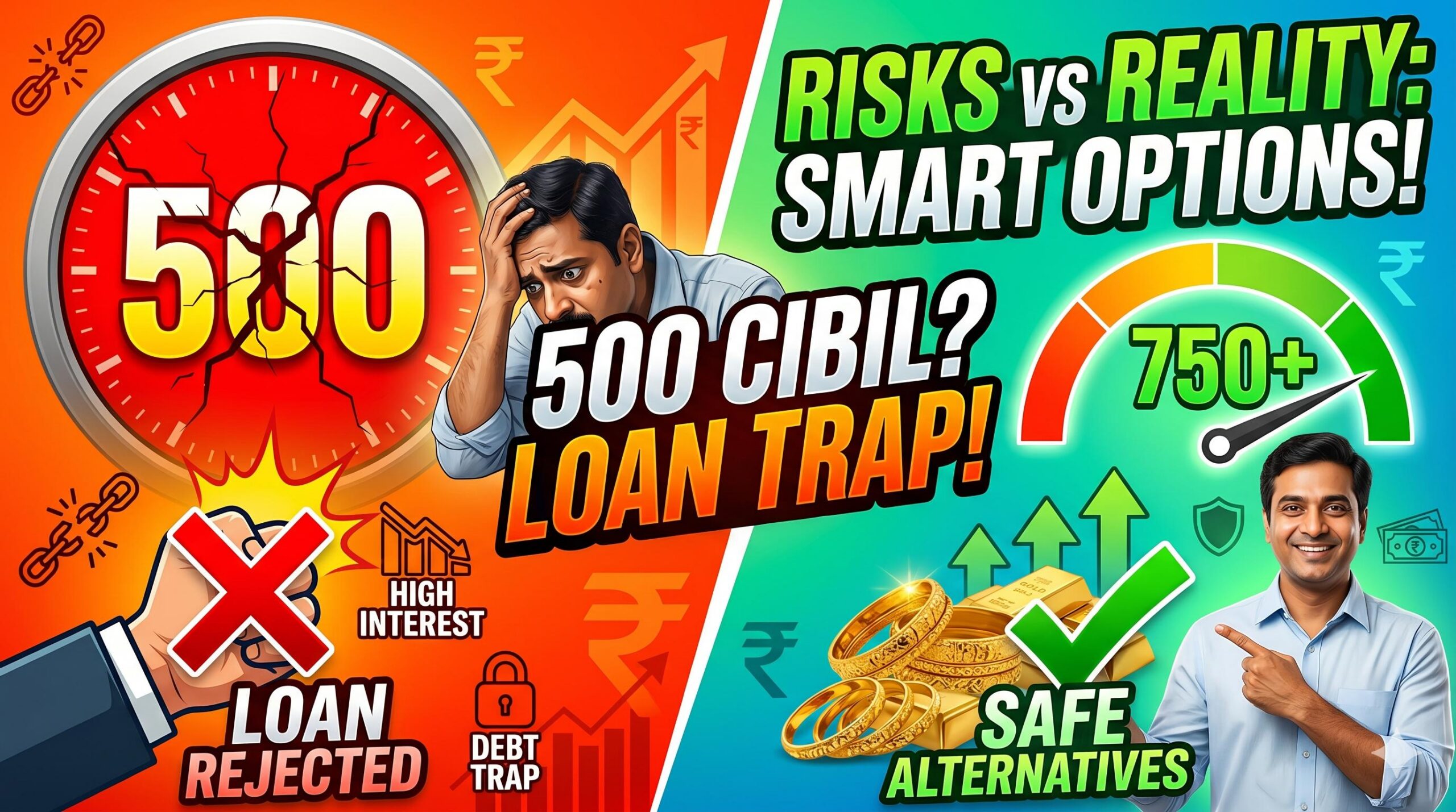 NBFC Loan for 500 CIBIL: Risks, Reality, and Smart Financial Alternatives