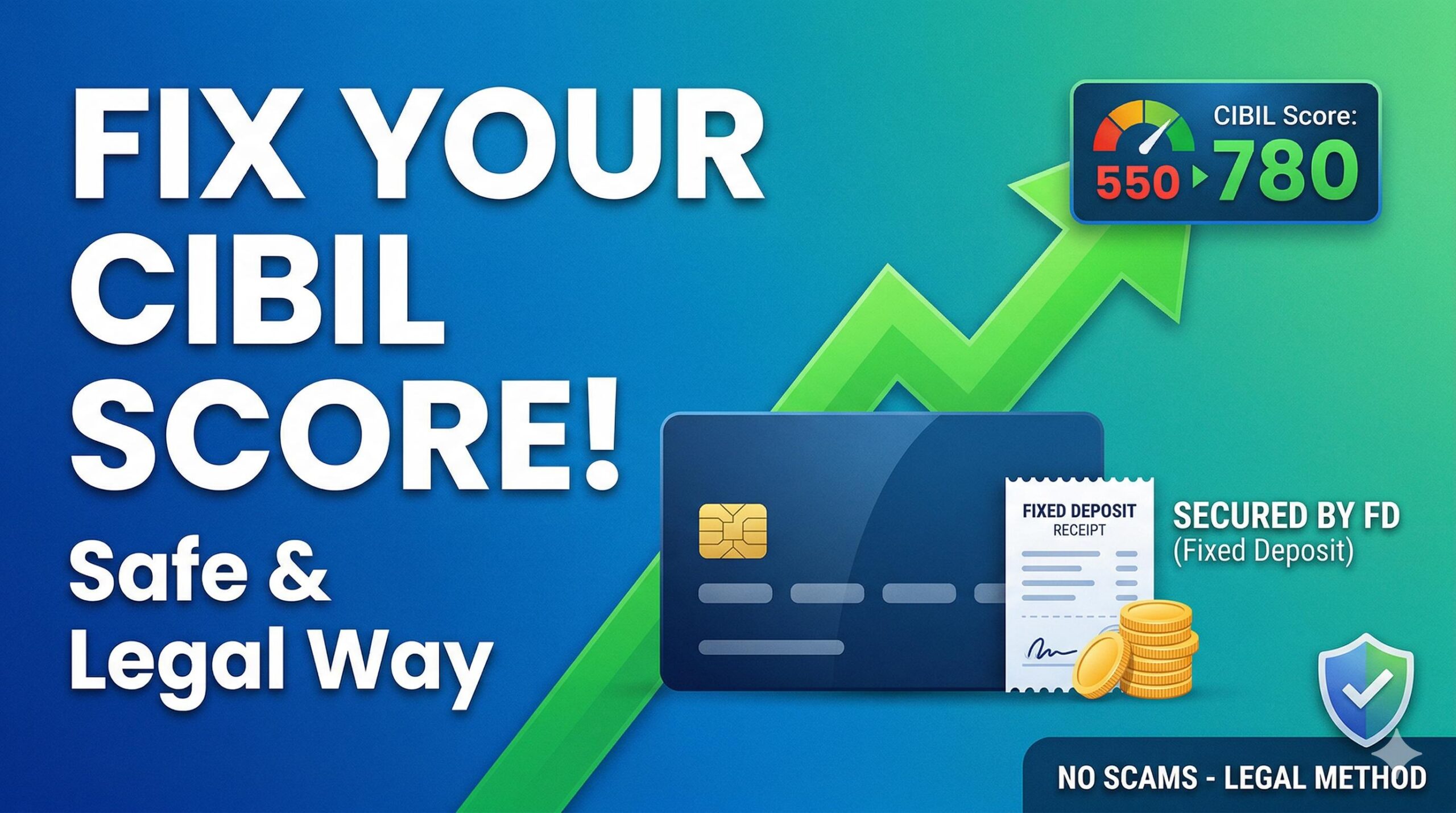 Secured Credit Card CIBIL Fix_ Rebuild Your Financial Reputation Safely