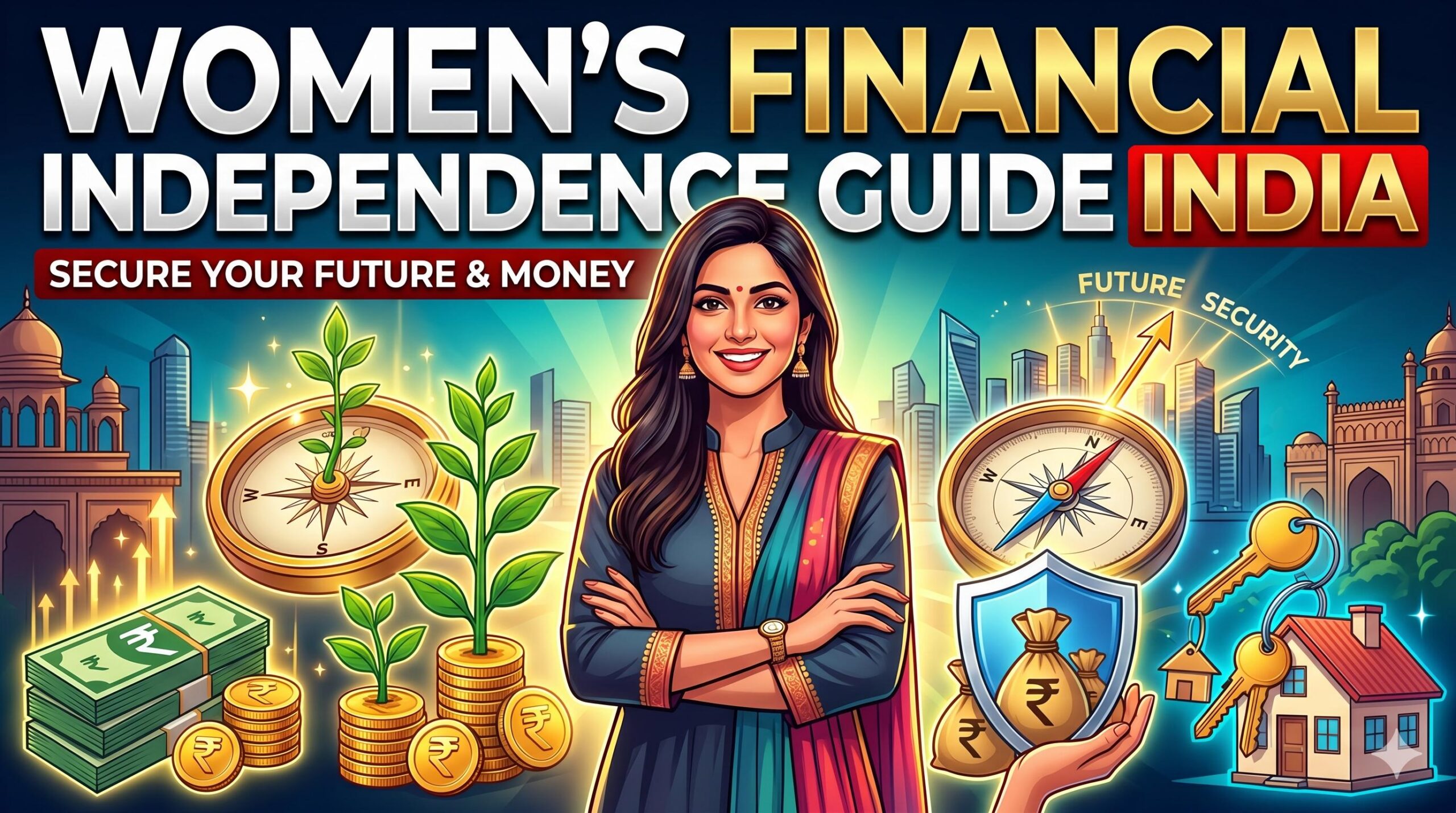 A Complete Women’s Financial Independence Guide in India_ Securing Your Future and Money
