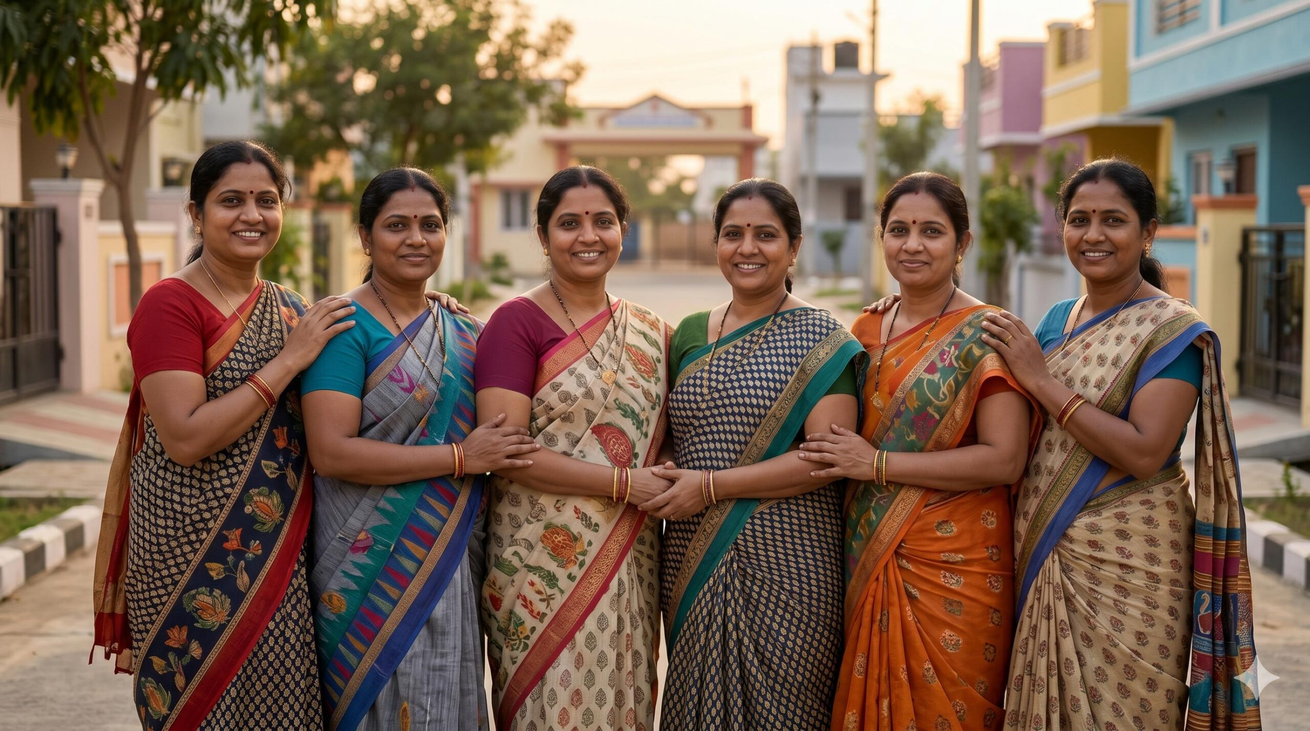 A united group of Indian women