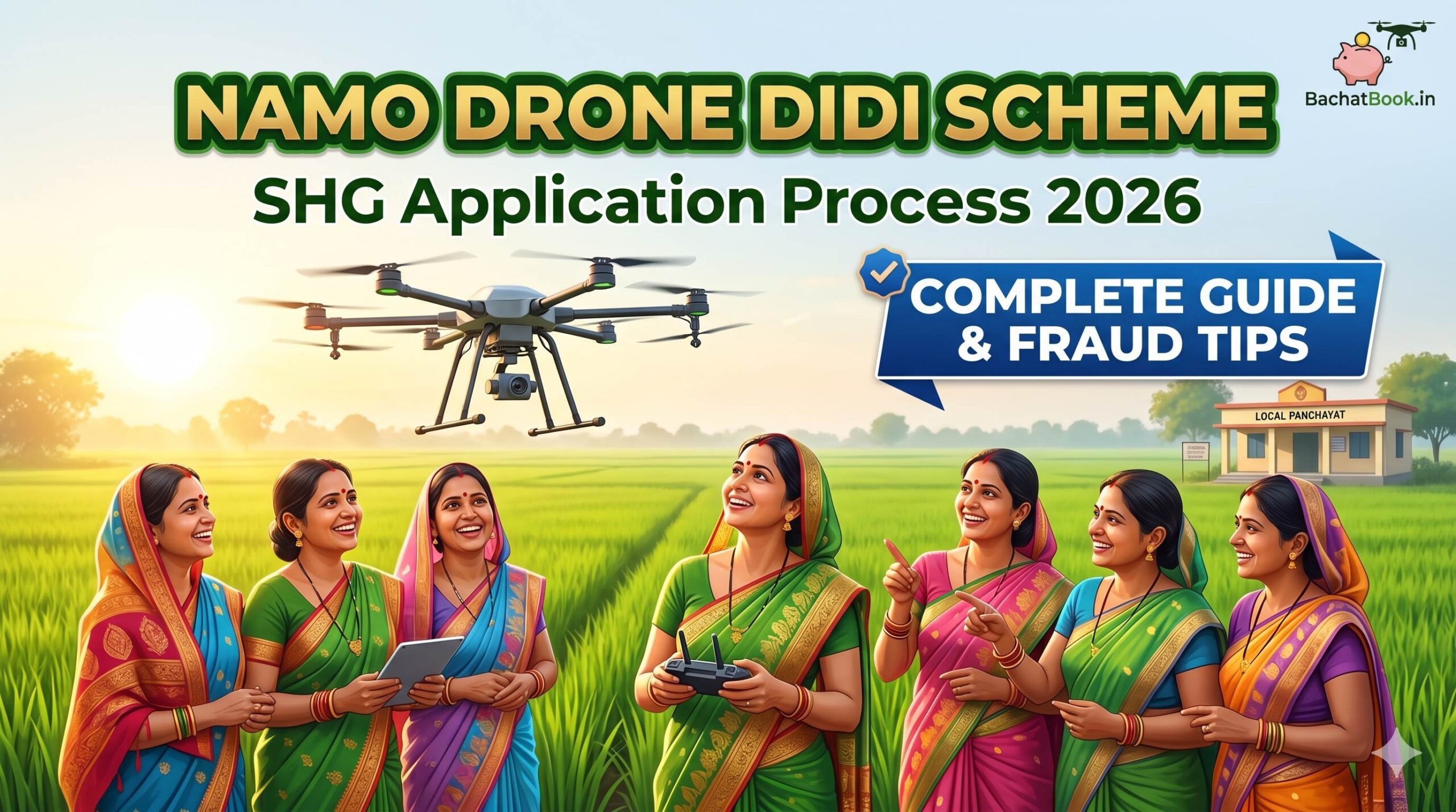 Namo Drone Didi Scheme SHG Application Process 2026: Complete Guide & Fraud Prevention